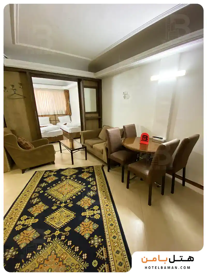 هتل آپارتمان معین درباری مشهد
