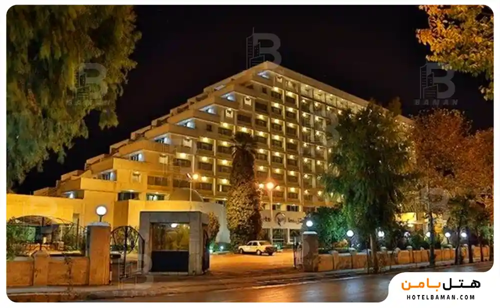 نمای هتل هما شیراز 