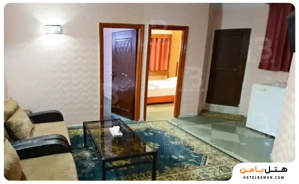 اتاق دو خوابه هتل رضا مشهد