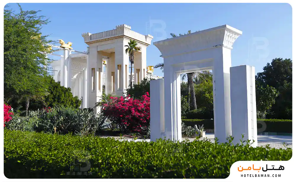 فضای بیرونی هتل داریوش کیش