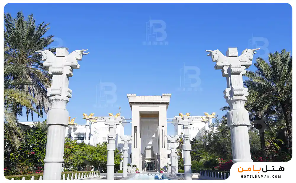 فضای بیرونی هتل داریوش کیش