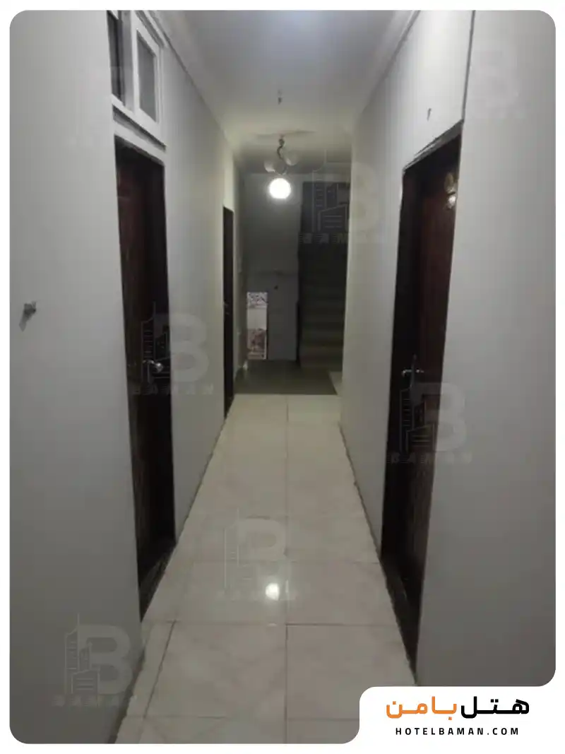 راهرو هتل اپارتمان کفاش مشهد