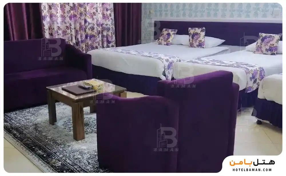 اتاق هتل سیمرغ کیش