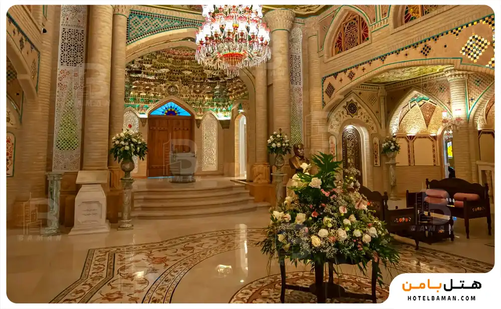 لابی هتل گران میراث رشیدیه تهران