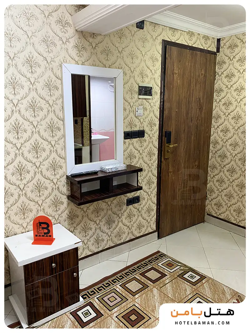 امکانات‌اتاق هتل آپارتمان پایتخت مشهد