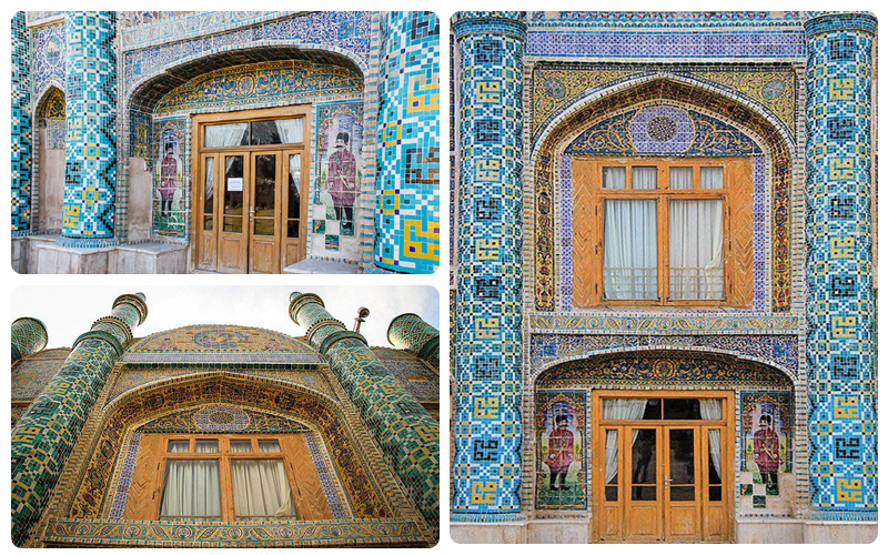 عکس عمارت و آیینهخانه مفخم