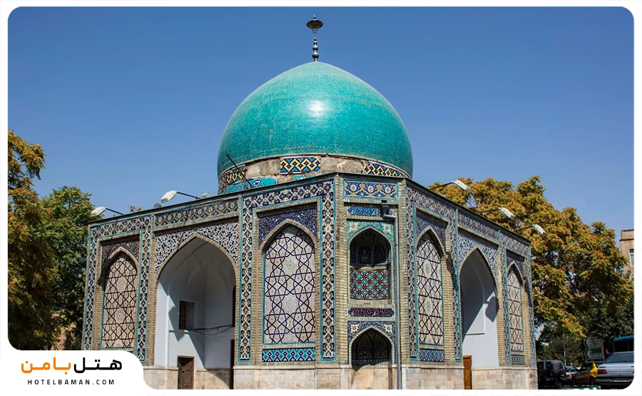 تصویر گنبد سبز مشهد