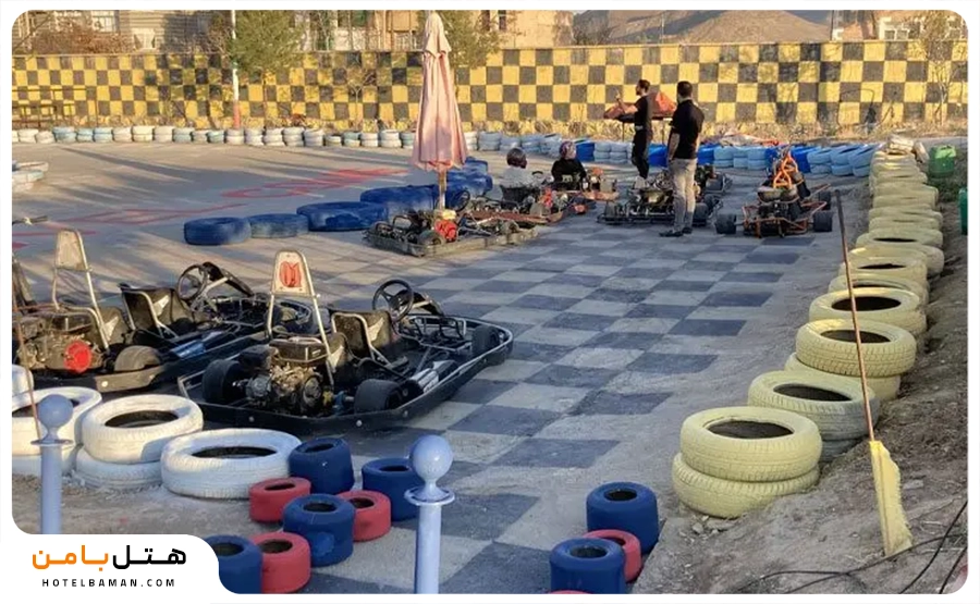 تصویر پیست کارتینگ جام جم مشهد