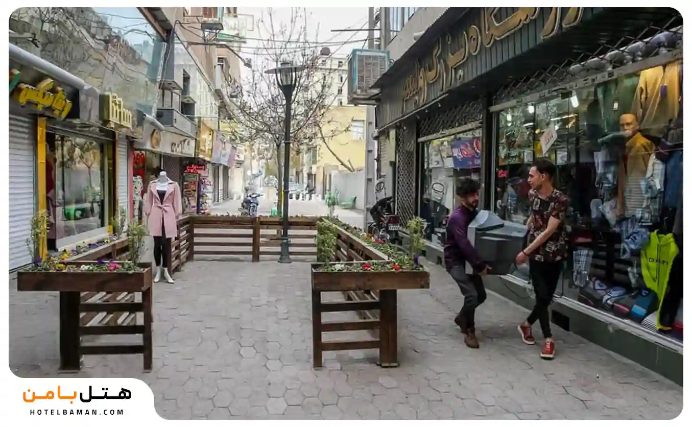 عکس بازار جنت مشهد