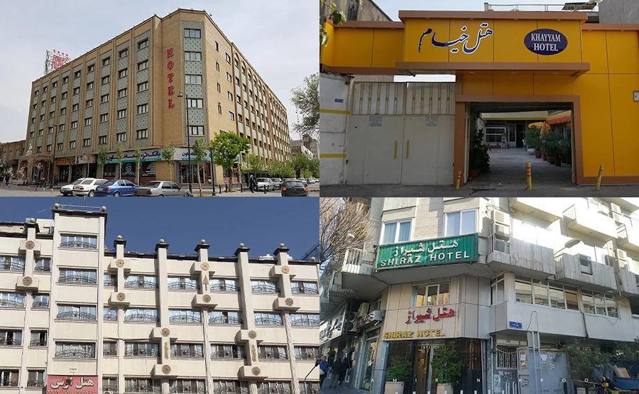 تصویر هتل های نزدیک موزه های مرکز تهران