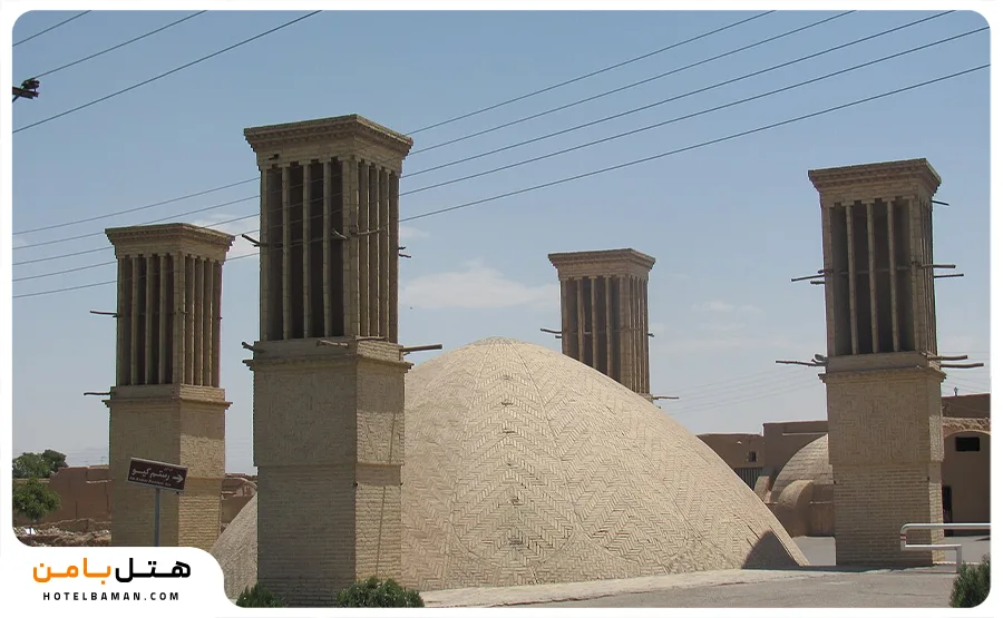 عکس از آبانبار رستم قشم