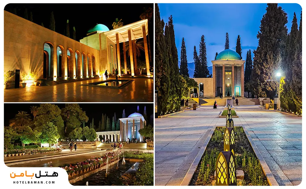 عکس های ارامگاه سعدی شیراز