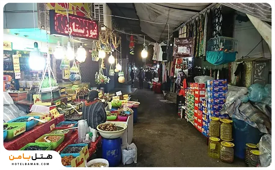 عکس از بازار سنتی رامسر