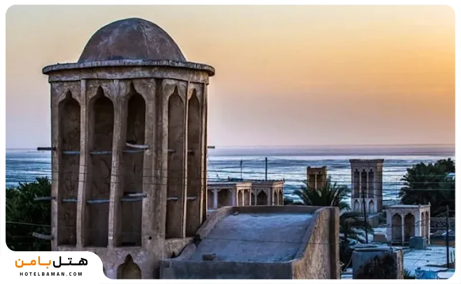 عکس از بندر لافت قشم