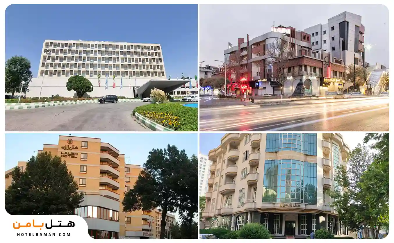 هتلهای نزدیک پاساژ خورشید مشهد