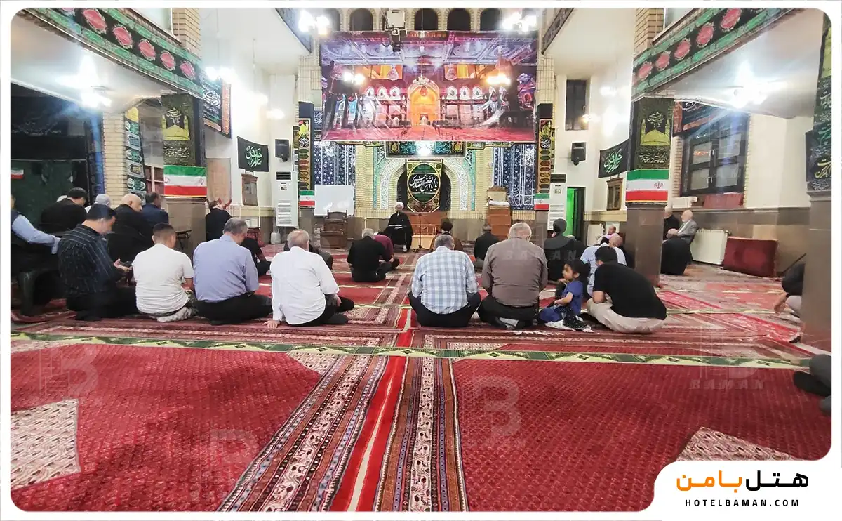عکس از مسجد قبا تهران