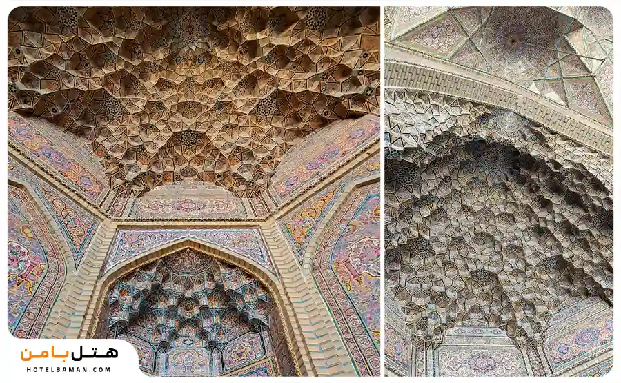 معماری مسجد نصیرالملک شیراز