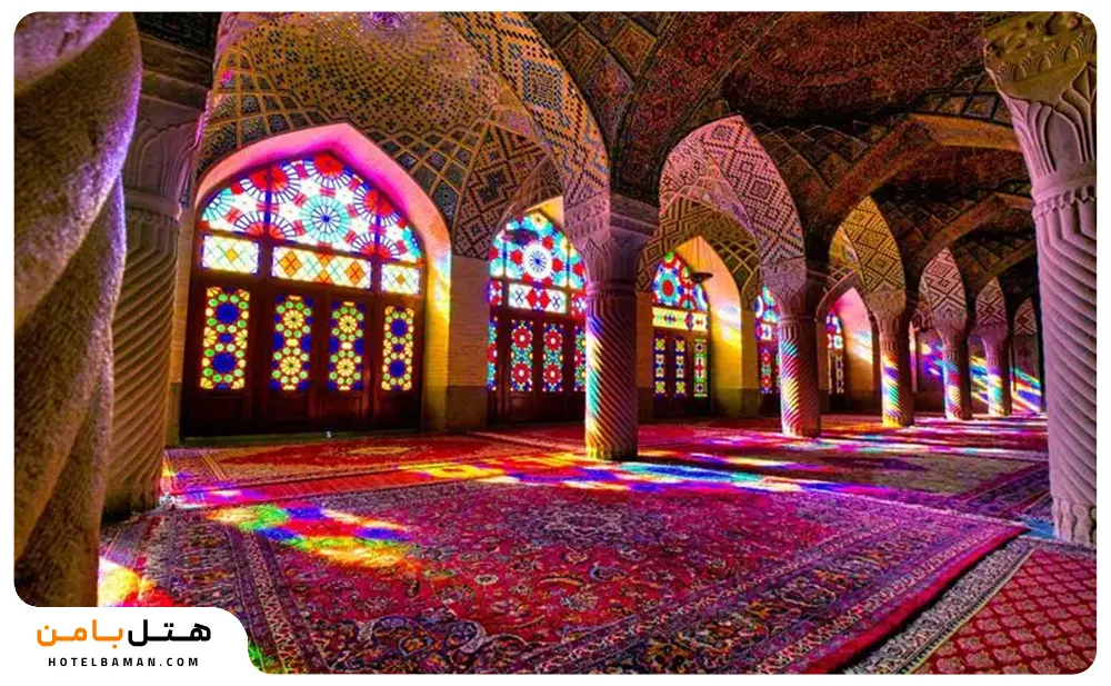عکس مسجد نصیر الملک شیراز