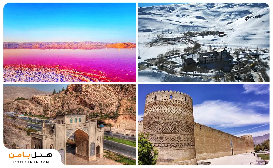 تصویر شاخص جاهای دیدنی شیراز در زمستان