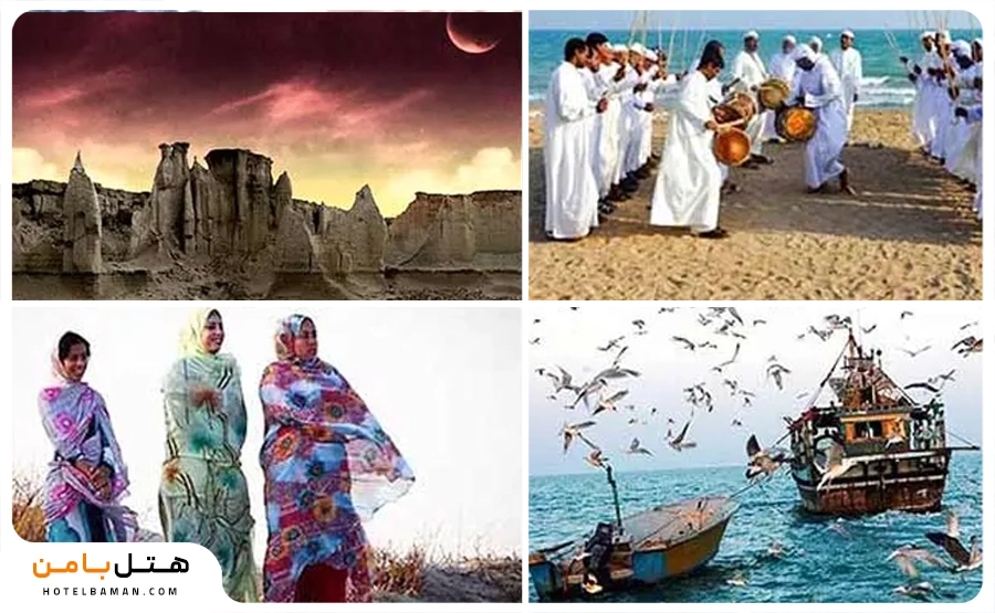 عکس شاخص جزیره هنگام قشم