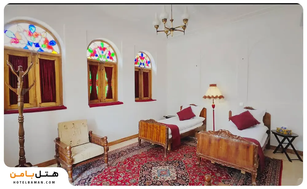 اتاق دو نفره (کفخواب) (اقامت بدون صبحانه) (اقامت با صبحانه) — نرخ پایه