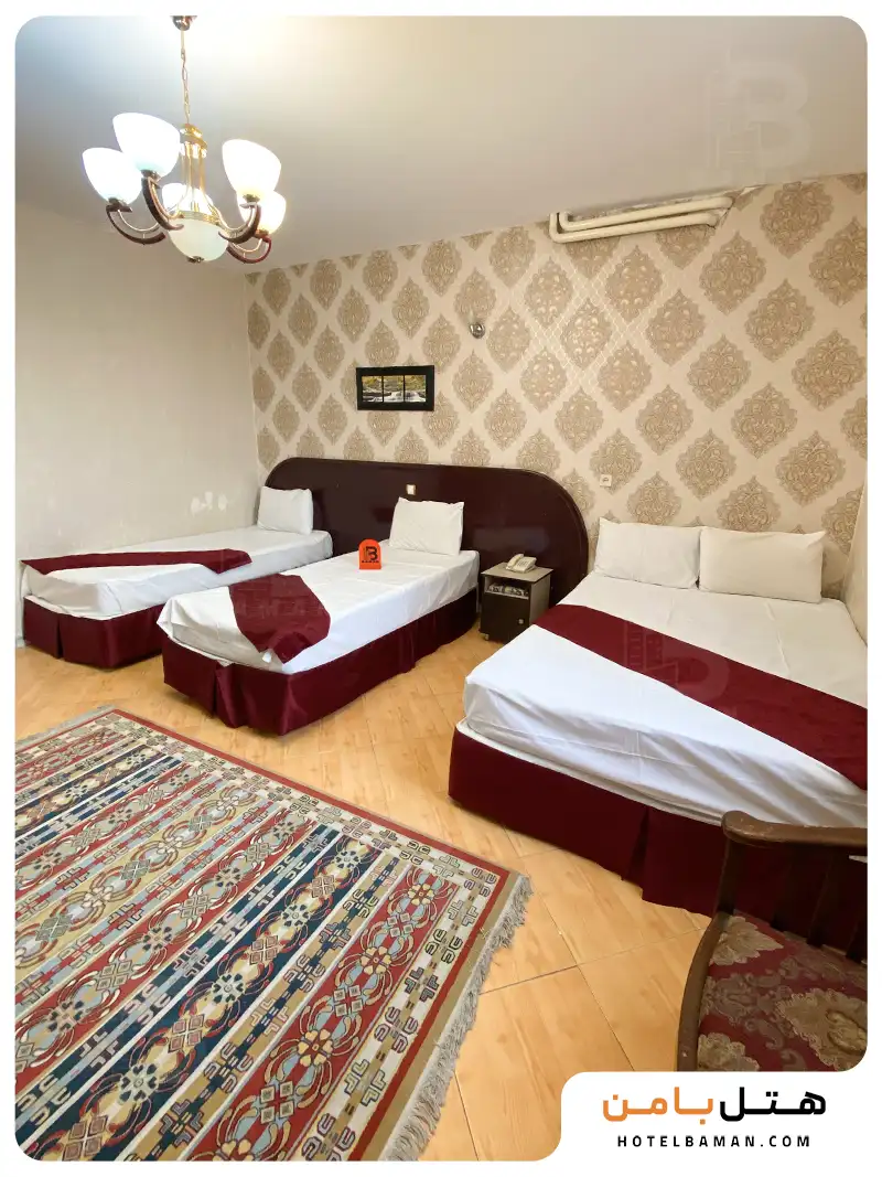 اتاق چهارتخته (منو بوفه) (اقامت تک ) — نرخ پایه